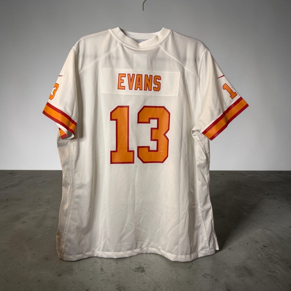 Nike Tampa Bay Buccaneers Mike Evans 13 Jersey White Women XXL M1011459